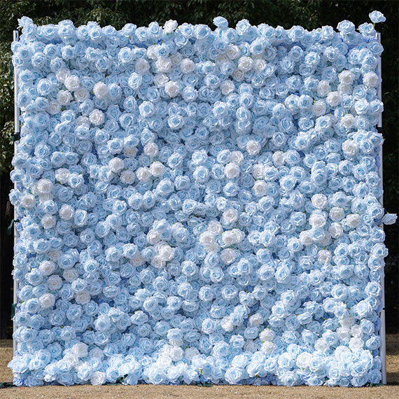 The Bonnet Shores flower wall
