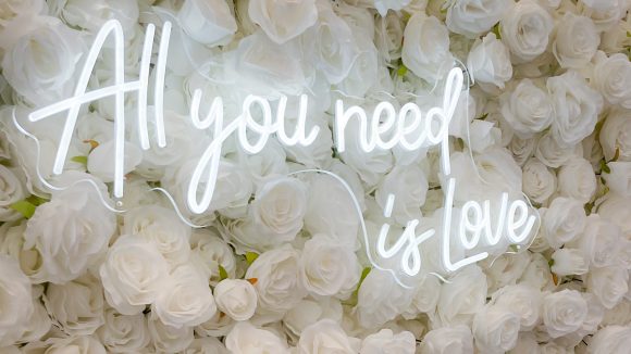 All you need is love - neon sign